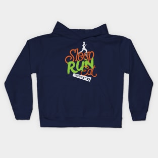 Sleep Run Eat Repeat Kids Hoodie